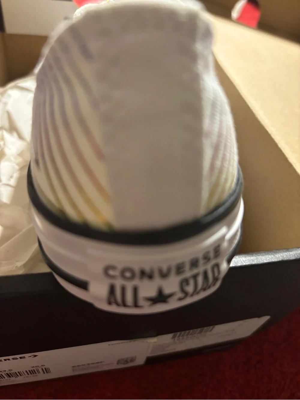 Converse Chuck Taylor All Star Metallic Multicolored Sneakers Junior 2 NWT